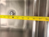 112" ADVANCE TABCO THREE WELL STAINLESS POT SINK W/ LEFT AND RIGHT DRY BOARDS. - 9