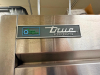 TRUE T-72-HC THREE-DOOR REACH-IN REFRIGERATOR WITH BOTTOM-MOUNT COMPRESSOR AND STAINLESS STEEL EXTERIOR/INTERIOR. UNIT FEATURES DIGITAL TEMPERATURE CONTROL, FORCED-AIR COOLING, AND ADJUSTABLE WIRE SHELVING - 4