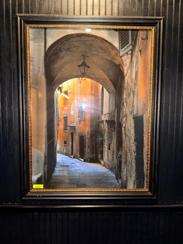 48" X 36" FRAMED PRINT / WALL D&Eacute;COR.