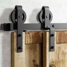(1) DECORATIVE BARN DOOR ROLLER SLIDE