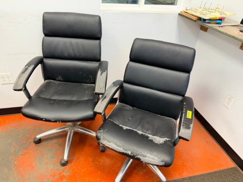 (2) ASSORTED OFFICE CHAIRS