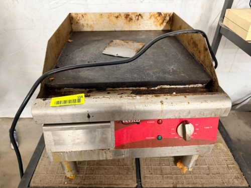 AVANTCO 15" ELECTRIC COUNTER TOP FLAT GRILL