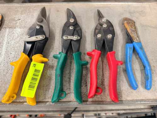 (4) WIRE SNIPS