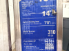 WERNER 310 14' ALUMINUM LADDER. - 3
