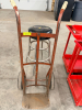 HEAVY DUTY TWO WHEEL HAND TRUCK.