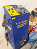 CENTURY MFG. VIPER GT AUTOMOTIVE A/C SERVICE MACHINE WITH DUAL REFRIGERANT CAPABILITY (R-12 & R-134a), GAUGES, CONTROLS, AND HOSES.