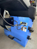 HOFMANN DIGITAL WHEEL BALANCER WITH INTEGRATED DISPLAY AND CONTROL PANEL. UNIT FEATURES AUTOMATIC BALANCE MODES, SPINDLE SHAFT, AND BUILT-IN TOOL STORAGE TRAY. INCLUDES ASSORTED CONES AND ACCESSORIES AS SHOWN. - 6