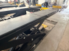 12,000 LB. CAPACITY HEAVY DUTY IN-GROUND SCISSOR VEHICLE LIFT WITH INTEGRATED CENTER JACK, HYDRAULIC OPERATION, AND FULL LENGTH RUNWAYS. UNIT FEATURES DUAL PLATFORM DESIGN WITH YELLOW APPROACH RAMPS AND CONTROL STATION, IDENTIFICATION PLATES AND SAFETY CE - 16