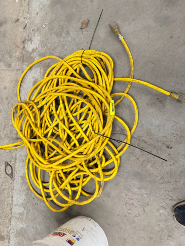 HEAVY DUTY EXTENSION CORD.