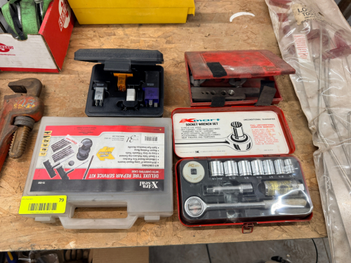 (4) SMALL TOOL KITS.