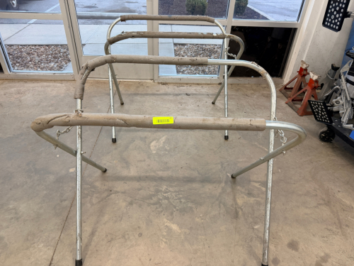 (2) FOLDING DRYING RACKS.
