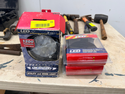 (2) OPTRONICS LED WORK LIGHTS