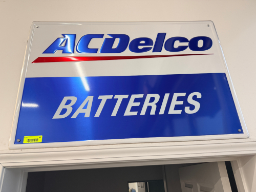 AC DELCO METAL SIGN