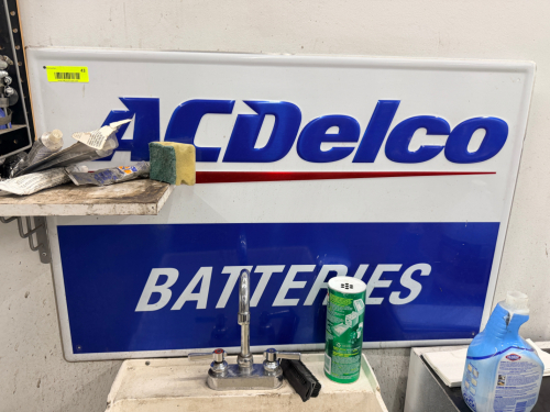 AC DELCO METAL SIGN