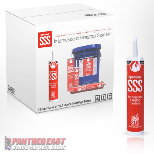 SPECSEAL SSS100 CASE OF 12 TUBES OF INTUMESCENT FIRESTOP SEALANT