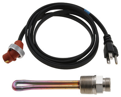 (6) ZEROSTART PART NUMBER 8605556 1500W 120V HEAVY-DUTY ENGINE BLOCK HEATER
