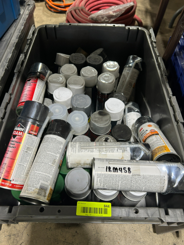 LOT OF ASSORTED FOAM SPRAYS