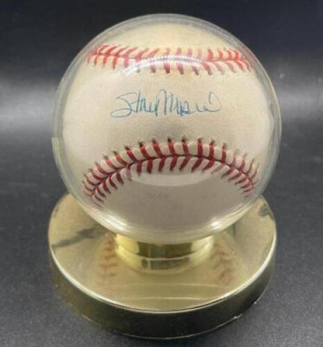 STAN MUSIAL SIGNED BASEBALL