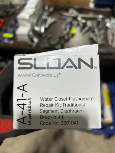 (12) SLOAN WATER CLOSET FLUSHOMETERS REPAIR KIT