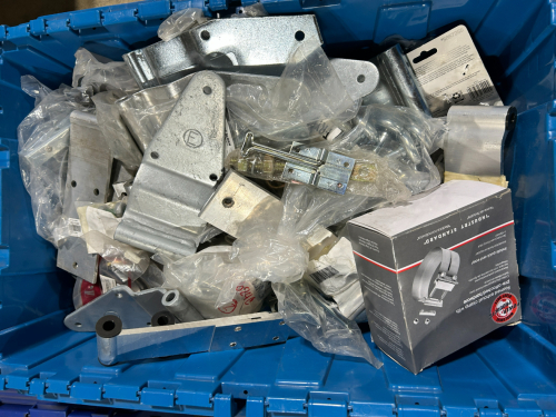 VARIOUS BIN OF INDUSTRIAL HARDWARE