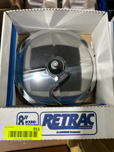 8 IN ROUND CONVEX MIRROR HEAD
