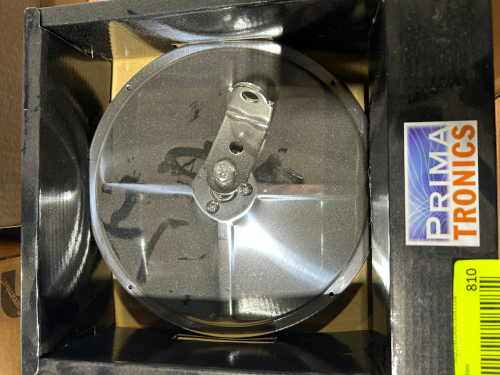 (2) 8 1/2 IN STAINLESS STEEL CONVEX MIRROS