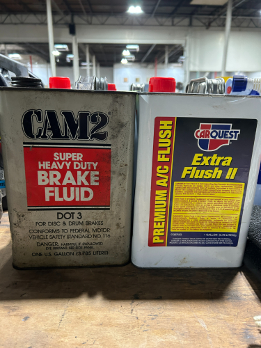 ASSORTED CAR FLUIDS