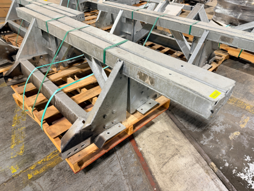 (2) VANGUARD TRAILER FRAME CROSSMEMBER / STRUCTURAL ASSEMBLY