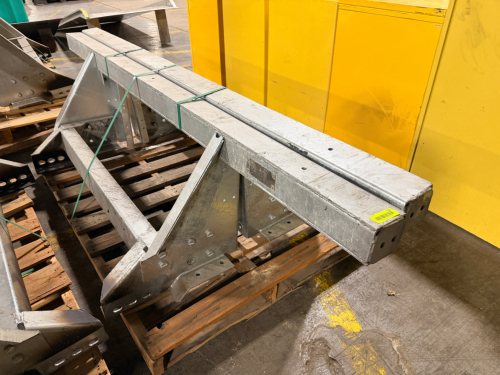 (2) VANGUARD TRAILER FRAME CROSSMEMBER / STRUCTURAL ASSEMBLY