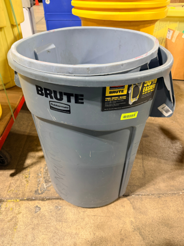 (2) RUBBERMAID TRASH CANS