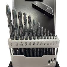 (1) CASE OF WESTWARD HSS DRILL BITS