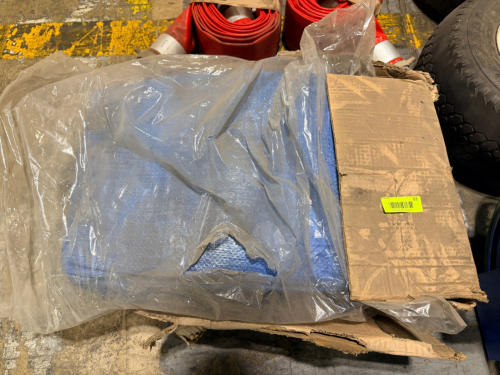 40' X 40' BLUE PLASTIC TARP