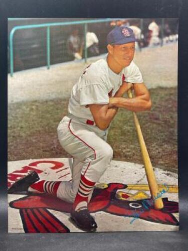 STAN MUSIAL COLOR PHOTO
