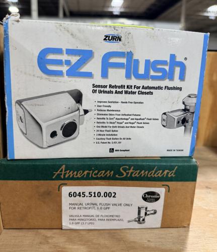 (1) LOT OF ASSORTED PLUMBING FIXTURES.