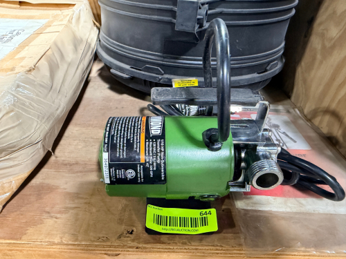 DRUMMOND NON-SUBMERSIBLE TRANSFER PUMP