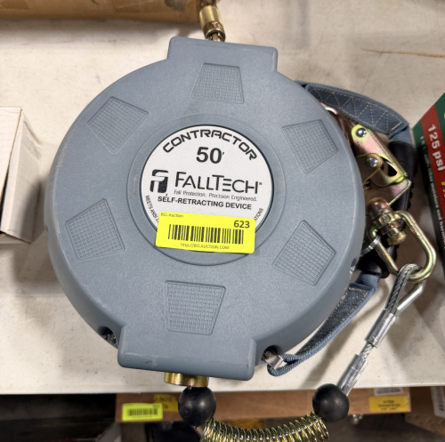 FALLTECH 50' CONTRACTOR SELF-RETRACTING LIFELINE (SRL) &ndash; FALL PROTECTION DEVICE