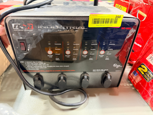 DSR INDUSTRIAL SERIES MULTI-BANK BATTERY CHARGER