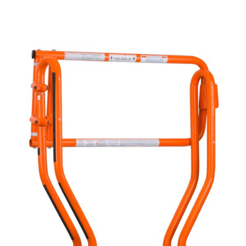 SAFE-T LADDER GATE, FALL PROTECTION SAFETY BARRIER, NEW IN BOX. POWDER COATED ALUMINUM CONSTRUCTION