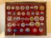 FRAMED PRESIDENTIAL PIN COLLECTION AS SHOWN - 2
