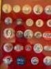 FRAMED PRESIDENTIAL PIN COLLECTION AS SHOWN - 5