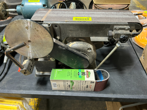 4" BELT AND 6" DISC SANDER