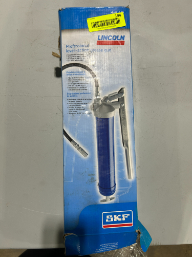 LINCOLN PROFESSIONAL LEVER-ACTION GREASE GUN