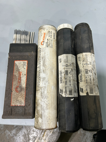 1 LOT OF ASSORTED STICK WELDING ELECTRODES