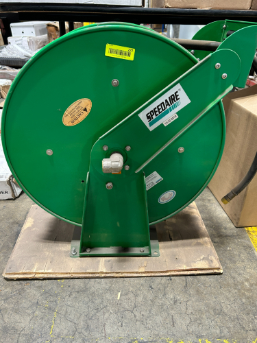 SPEEDAIRE INDUSTRIAL HOSE REEL WITH HOSE