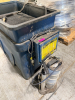 INDUSTRIAL AQUEOUS PARTS WASHER WITH INTEGRATED TANK, PUMP, AND FILTRATION SYSTEM. UNIT FEATURES LARGE CAPACITY BASIN WITH FLEXIBLE HOSE AND BRUSH FOR CLEANING APPLICATIONS. - 3