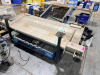 HYDRAULIC VEHICLE LIFT PLATFORM WITH EXTENSION DECK, HEAVY DUTY STEEL CONSTRUCTION WITH INTEGRATED CYLINDER AND FRAME.