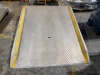 DIAMOND PLATE STEEL DOCK PLATE WITH RAISED SIDE EDGES - 2