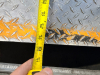 DIAMOND PLATE STEEL DOCK PLATE WITH TAPERED EDGE - 2