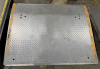 DIAMOND PLATE STEEL DOCK PLATE WITH TAPERED EDGE