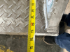 HEAVY DUTY DIAMOND PLATE STEEL LOADING RAMP WITH RAISED SIDE EDGES - 4
